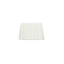 Stitch-Pleat Stretch Tennis Skirt - Snow White
