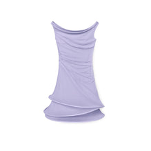 Jersey Hoop Dress - Bright Wisteria