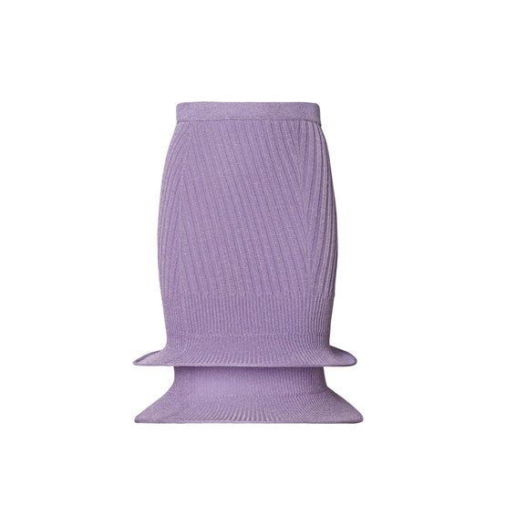 Metallic Hoop Skirt - Lavender