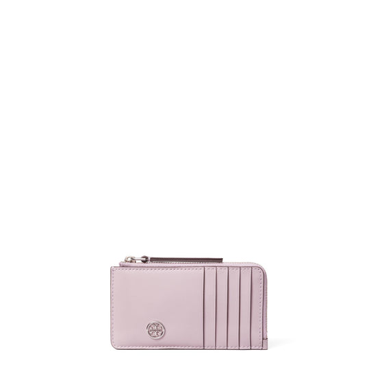 Robinson Spazzolato Zip Card Case - Primrose