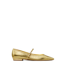 Double T Buckle Mary Jane - Gold Rush