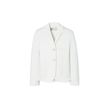 Cotton Twill Jacket - White