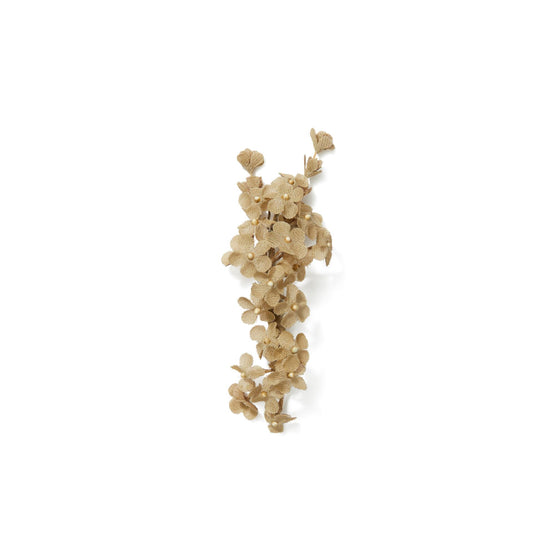 Floral Brooch - Tan