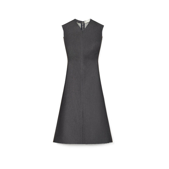 Denim Dress - Unwashed Tbd Raw Indigo Denim
