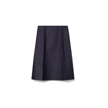 Denim Skirt - Unwashed Raw Indigo