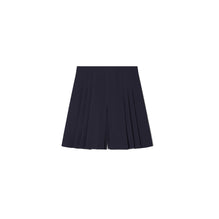Stretch Pleated Skort - Midnight Ink