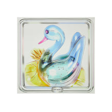 Lucky Duck Silk Scarf - Blue