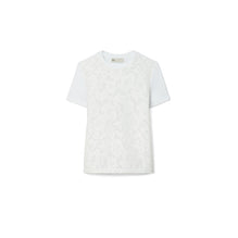 Corded Lace T-Shirt - White