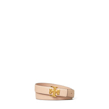 1" Kira Logo Belt - Devon Sand/Gold