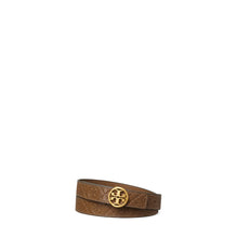 T Monogram Leather Belt - Moose
