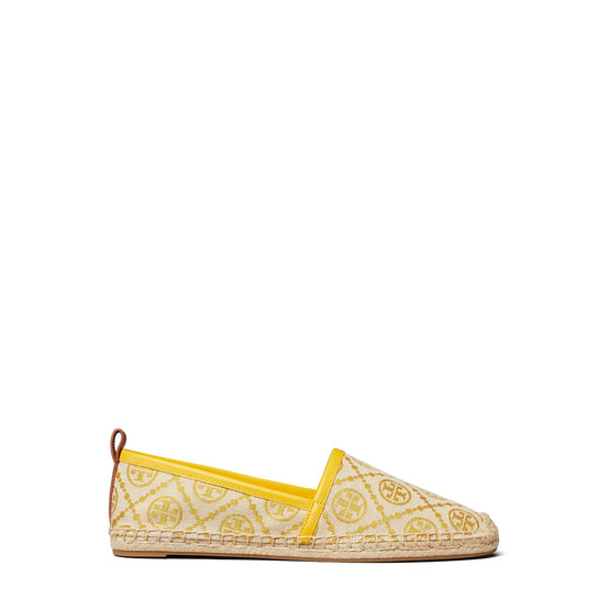 T Monogram Espadrilles - Goldfinch Jacquard