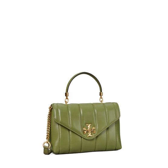 Kira Small Top-Handle Satchel - Daphne/Rolled Gold