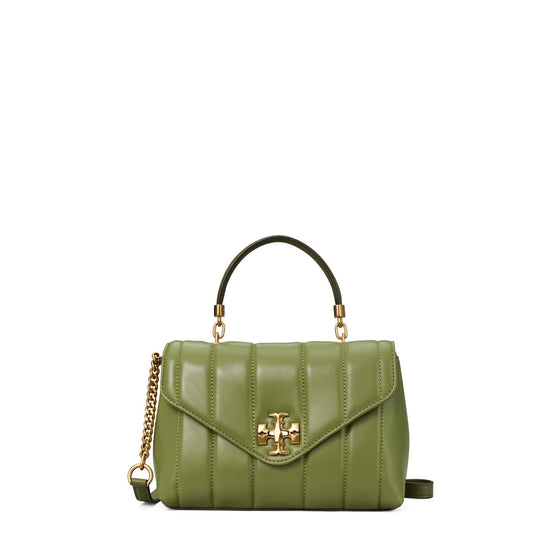 Kira Small Top-Handle Satchel - Daphne/Rolled Gold