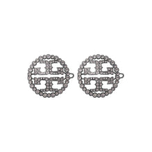 Crystal Hair Pin Set - Hematite/Crystal