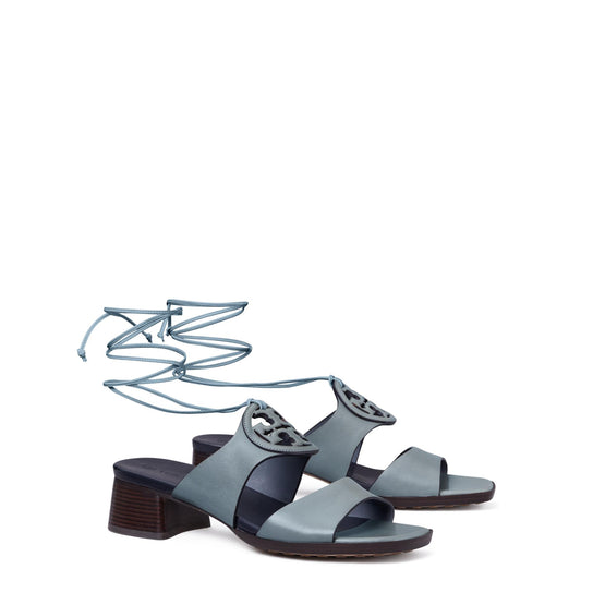 Bombe Miller Heel Sandal - Light Blue/Perfect Navy